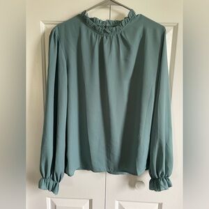 Elegant Green Women's Top